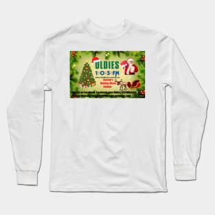 Boston's Holiday Music Station Oldies 103 Long Sleeve T-Shirt